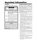 Preview for 4 page of Marantz PD4220 User Manual