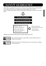 Предварительный просмотр 3 страницы Marantz PD4298HD User Manual