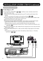 Предварительный просмотр 16 страницы Marantz PD4298HD User Manual