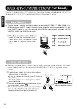 Предварительный просмотр 20 страницы Marantz PD4298HD User Manual