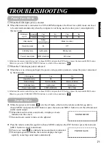 Предварительный просмотр 31 страницы Marantz PD4298HD User Manual