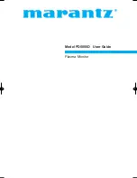 Marantz PD5050D User Manual preview