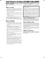 Preview for 4 page of Marantz PD5050D User Manual