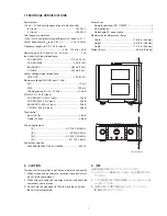 Предварительный просмотр 3 страницы Marantz PM-11S2 Service Manual