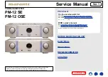 Marantz PM-12 OSE Service Manual preview