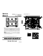 Preview for 1 page of Marantz PM-14mkII Service Manual
