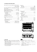 Preview for 3 page of Marantz PM-15S1 Service Manual