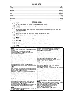 Preview for 3 page of Marantz PM-17 mkII User Manual