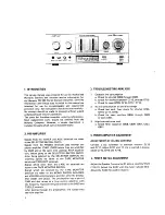 Preview for 3 page of Marantz PM200 Manual