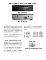 Preview for 3 page of Marantz PM451 Service Manual