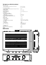 Предварительный просмотр 6 страницы Marantz PM6004/K1B Service Manual