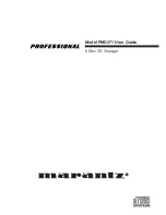 Marantz PMD371 User Manual предпросмотр