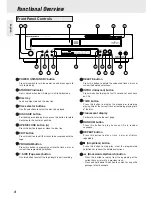 Preview for 8 page of Marantz PMD371 User Manual