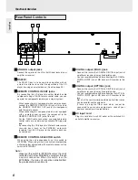 Preview for 10 page of Marantz PMD371 User Manual