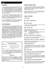 Preview for 6 page of Marantz PMD420 Owner'S Manual