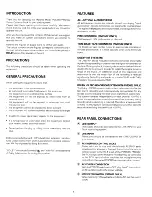 Preview for 6 page of Marantz PMD501 User Manual