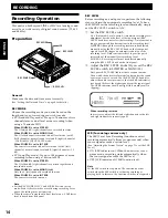 Preview for 11 page of Marantz PMD650 Owner'S Manual