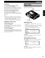 Preview for 14 page of Marantz PMD650 Owner'S Manual