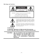 Preview for 2 page of Marantz PMD670 User Manual