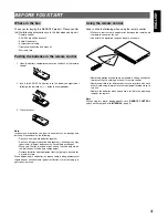 Предварительный просмотр 7 страницы Marantz PMD910 User Manual