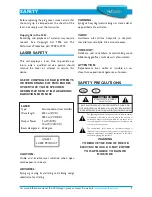 Preview for 3 page of Marantz PMD930 User Manual