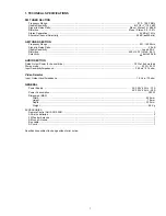 Preview for 3 page of Marantz PS2100 Service Manual