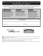 Preview for 2 page of Marantz PV5580W User Manual