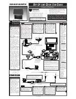 Preview for 1 page of Marantz PV6080 Quick Use Manual