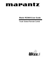 Preview for 2 page of Marantz RC-5400 User Manual