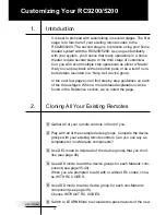 Preview for 20 page of Marantz RC9200 User Manual