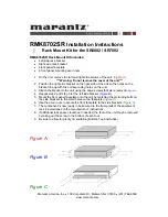 Marantz RMK8702SR Installation Instructions preview