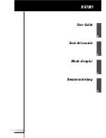 Предварительный просмотр 3 страницы Marantz RX-7001 User Manual