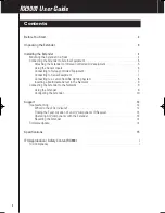 Preview for 4 page of Marantz RX9001 User Manual
