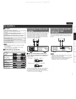 Preview for 9 page of Marantz SA-10 Owner'S Manual