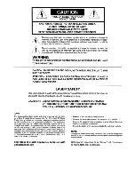 Предварительный просмотр 2 страницы Marantz SA-1152 User Manual