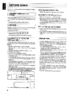 Предварительный просмотр 7 страницы Marantz SA-1152 User Manual