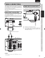 Предварительный просмотр 17 страницы Marantz SA-15S2 User Manual