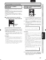 Preview for 22 page of Marantz SA-KI PEARL (French) Guide Utilisateur