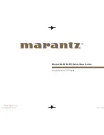 Marantz SA-KI RUBY Quick Start Manual предпросмотр