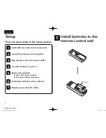 Предварительный просмотр 4 страницы Marantz SA-KI RUBY Quick Start Manual