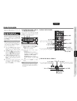 Предварительный просмотр 18 страницы Marantz Slim-line NR1501 (Spanish) Guía Del Usuario