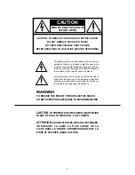 Preview for 3 page of Marantz SM6100SA User Manual