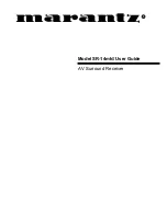 Preview for 1 page of Marantz SR-14mkII User Manual