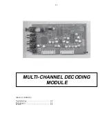 Preview for 45 page of Marantz SR-3000 Service Manual