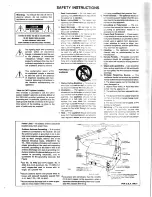 Preview for 2 page of Marantz SR-3600 Owner'S Manual