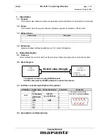 Preview for 3 page of Marantz SR-6001 Specification