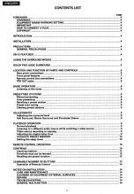 Preview for 4 page of Marantz SR-73 User Manual