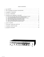 Preview for 3 page of Marantz SR1100L Service Manual