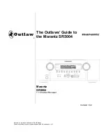 Preview for 1 page of Marantz SR5004 Manual