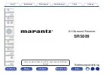 Marantz SR5009 Instruction Manual preview